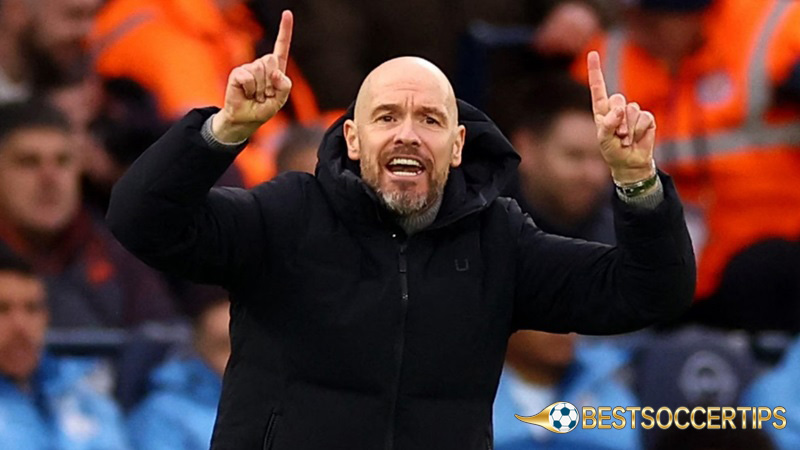 Highest paid Managers football: Erik ten Hag