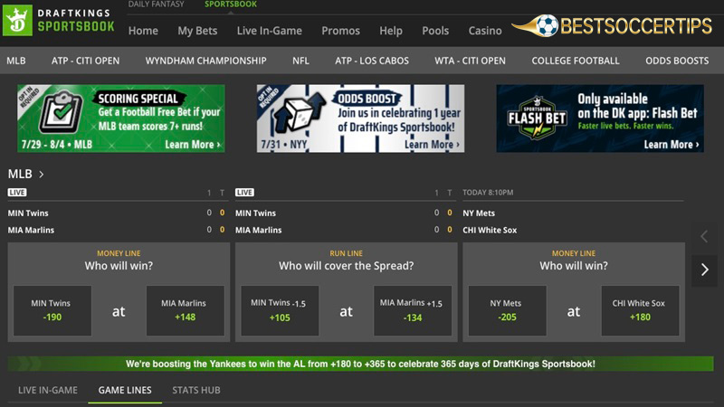 Best las vegas sports betting app: DraftKings Sportsbook