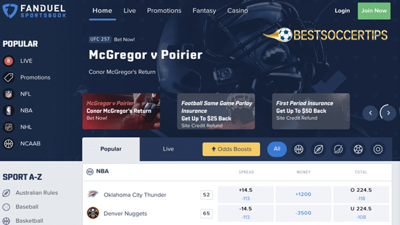 Las vegas sports betting app: FanDuel Sportsbook