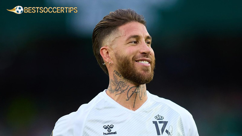 Most aggressive soccer players: Sergio Ramos