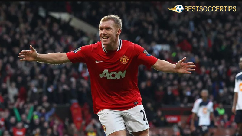 Most aggressive footballers: Paul Scholes