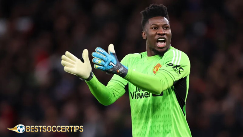 Expensive goalkeeper: Andre Onana