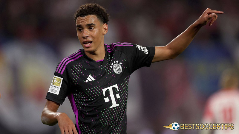 Football most valuable players: Jamal Musiala (£130.1 million - Bayern Munich)