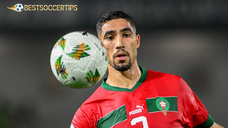 Muslim soccer players: Achraf Hakimi