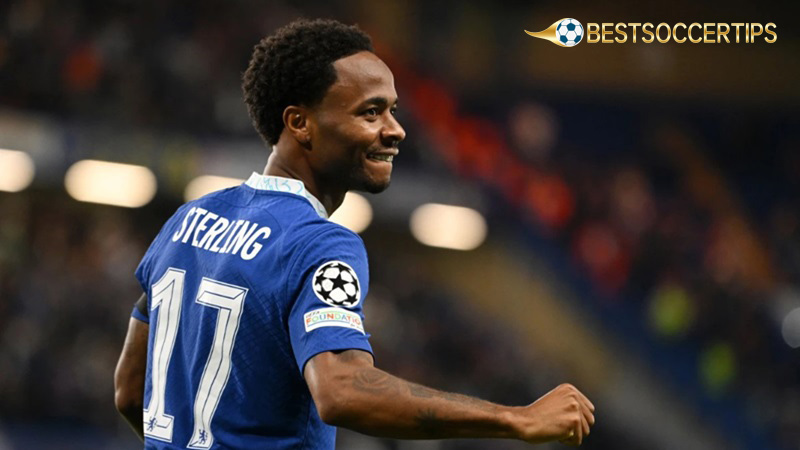 Number 17 football players: Raheem Sterling (Chelsea)