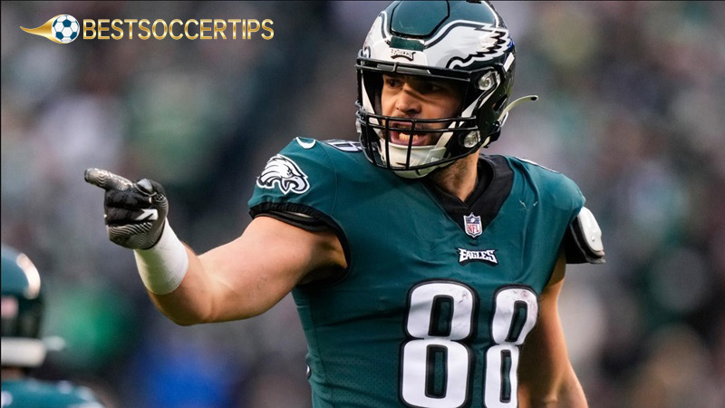 Most overrated fantasy football players: Dallas Goedert, TE, Philadelphia Eagles (ADP 61.4 TE7)