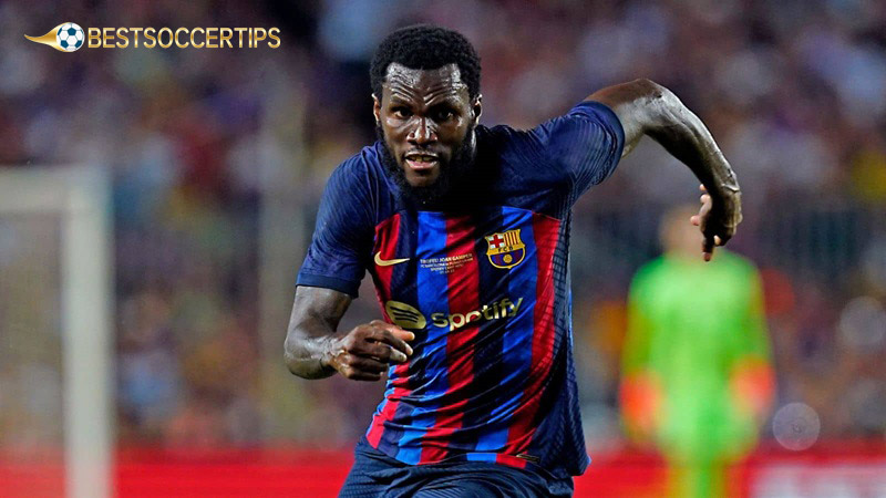 Soccer players number 19: Franck Kessie (Barcelona)