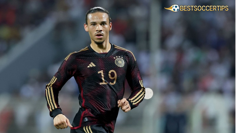 Number 19 football players: Leroy Sané (Germany)