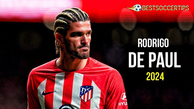 Soccer players with the number 5: Rodrigo De Paul