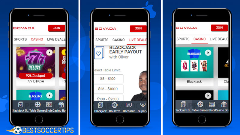 Sports betting apps texas: Bovada