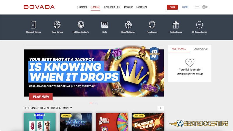 Best sports betting sites california: Bovada