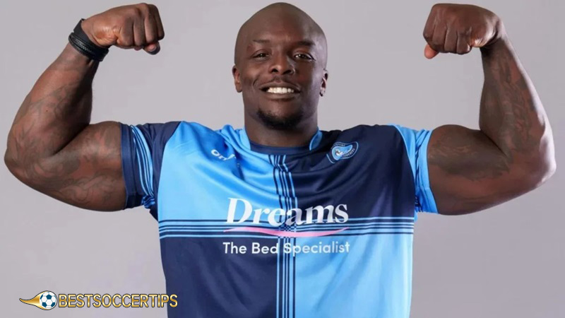 Strongest player in football: Adebayo Akinfenwa