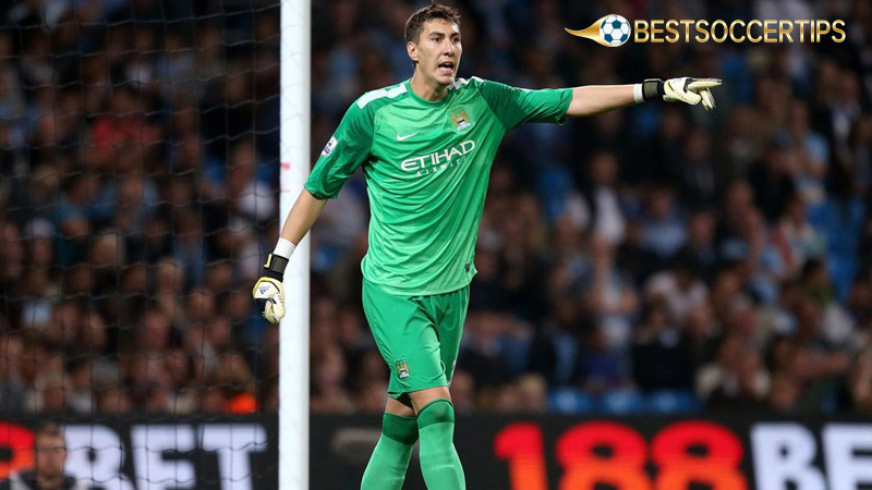 Tallest goalkeeper: Costel Pantilimon