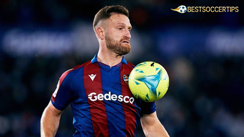 Worst defenders in soccer: Shkodran Mustafi - Levante