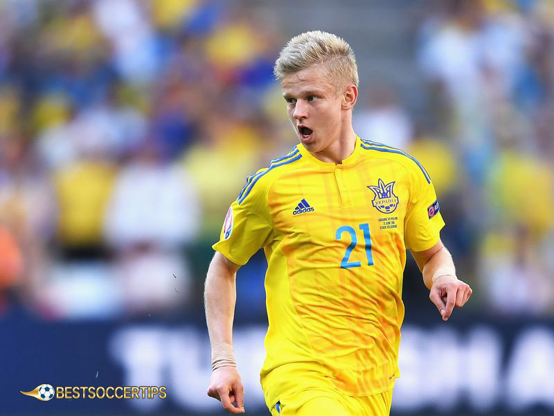 Best Ukraine soccer player: Oleksandr Zinchenko