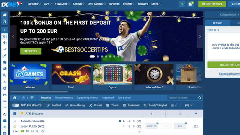 Chile betting sites: 1xBet