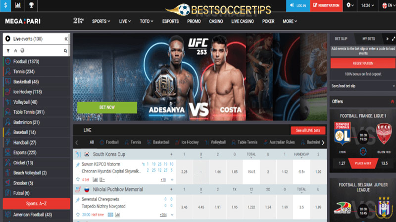 Estonia betting sites: MegaPari