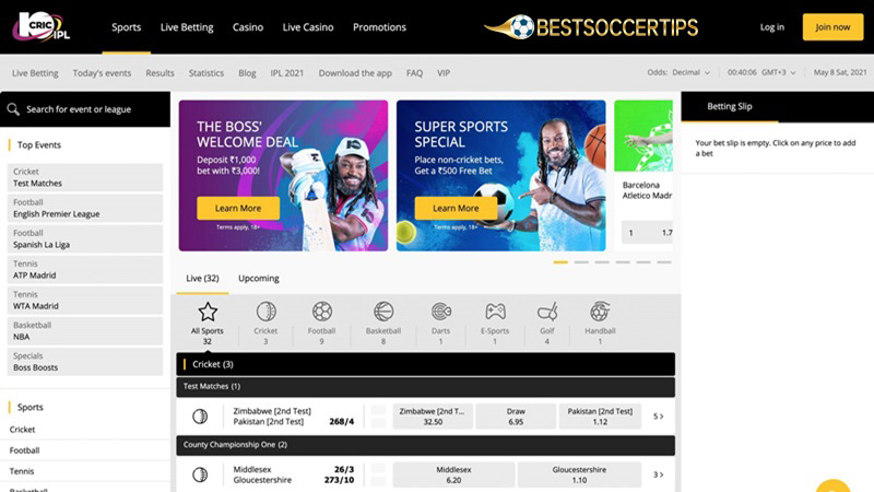 Indian betting sites: 10CRIC