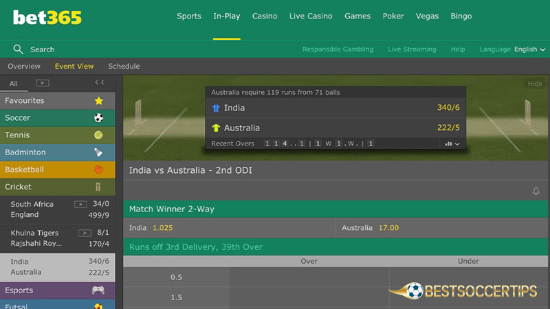 Betting sites Kazakhstan: Bet365