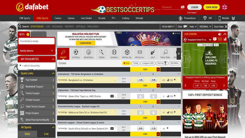 Netherlands betting sites: Dafabet