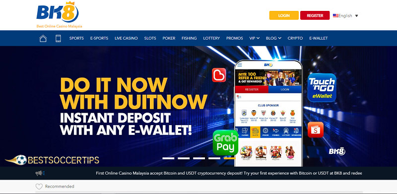 BK8 - Malaysian betting sites