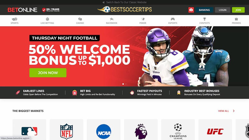 Costa rica betting sites: BetOnline