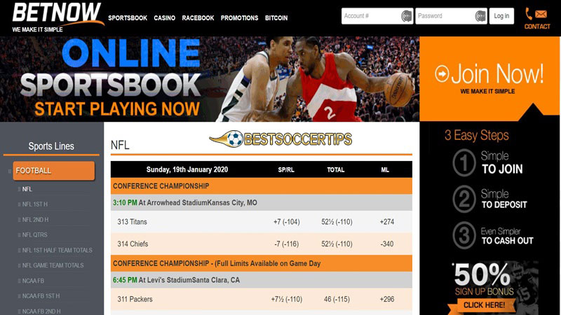 Costa rica sportsbooks: BetNow