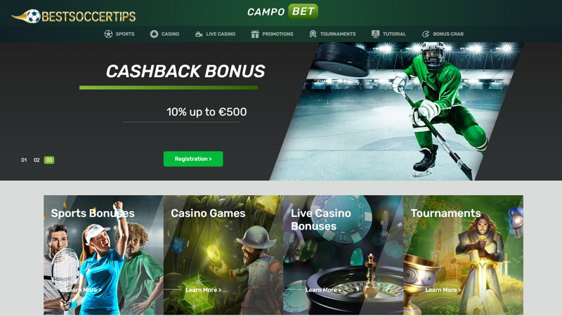 Sports betting site Croatia: Campobet