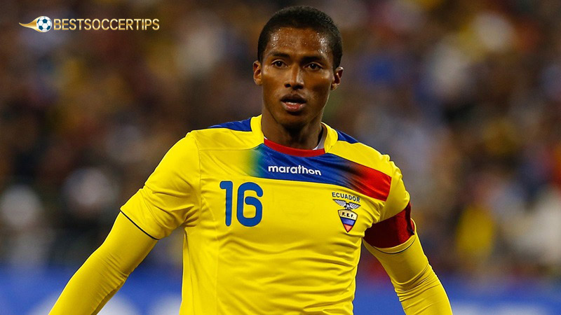 Best Ecuador soccer player: Antonio Valencia