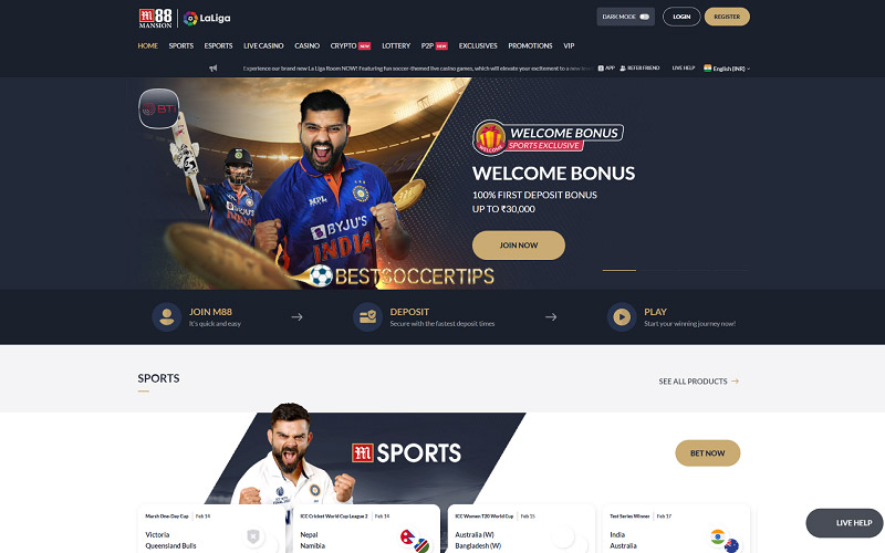 M88 - Malaysia betting site