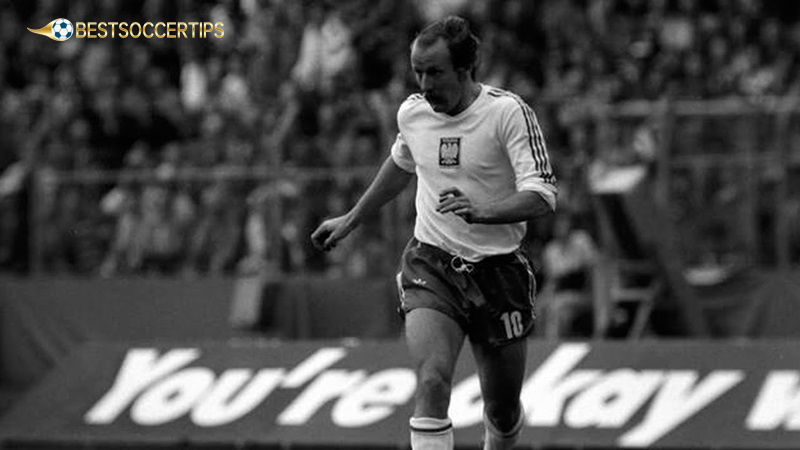 Poland best football player: Robert Gadocha (1967–1975, 68 appearances – 16 goals)