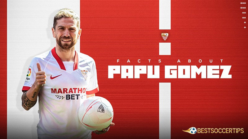 Football players with the number 24: Papu Gomez (Sevilla)