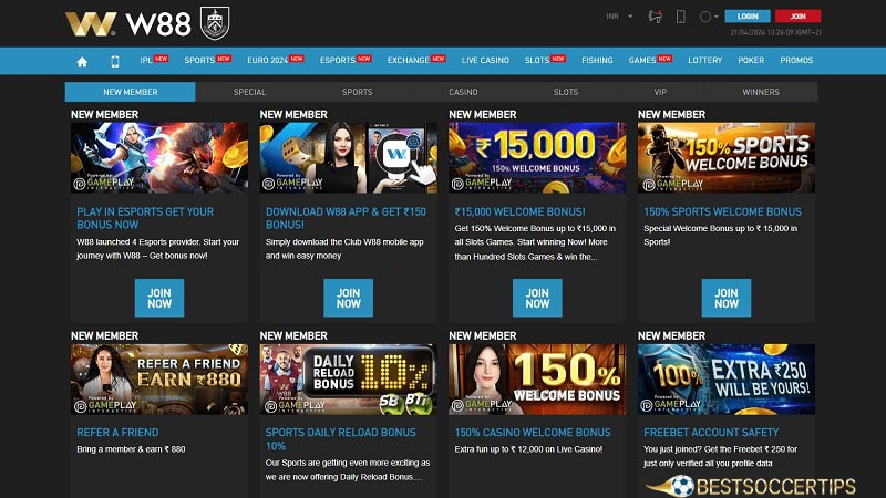 W88 - Football betting sites malaysia