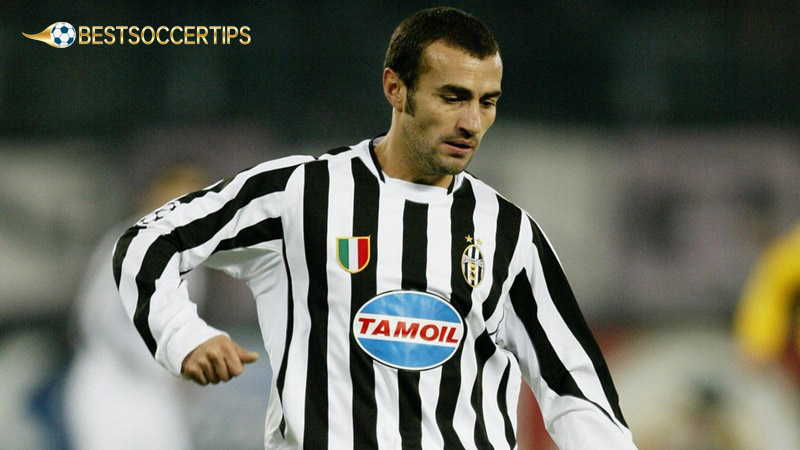 Players with most red cards in football history: Left Back - Paolo Montero (21 red cards)