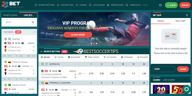 22bet - Bet sites in Ghana