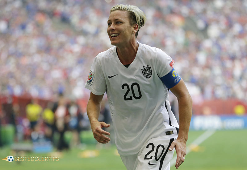 Abby Wambach - Best female american football player