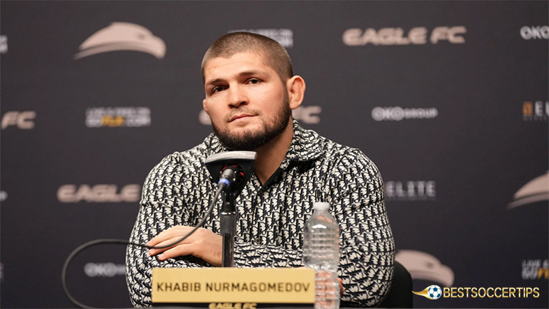 Best player in UFC: Khabib Nurmagomedov