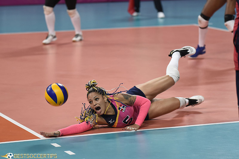 Brenda Castillo - Best woman volleyball player