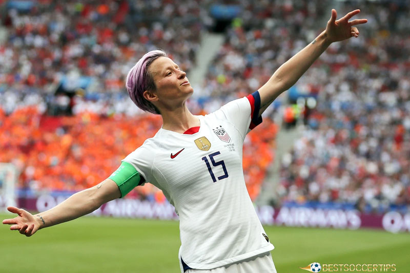Megan Rapinoe - Best female football player