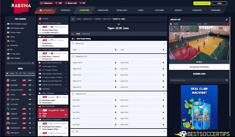 Rabona - Slovakia betting sites