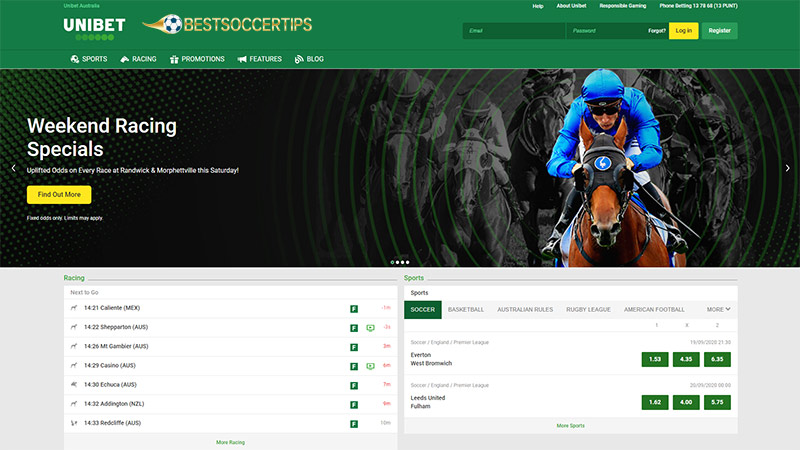 Floorball betting sites: Unibet