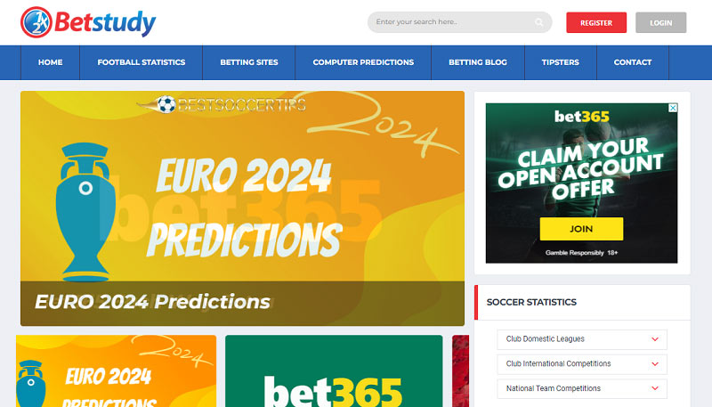 Betstudy.com - Football tips website