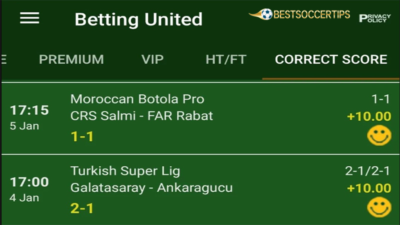Dark web betting tips app: Betting United App