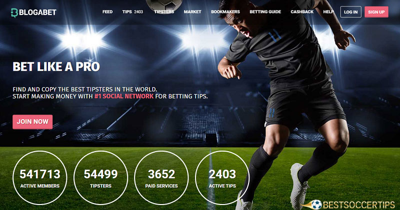 Blogabet.com - Football tips site