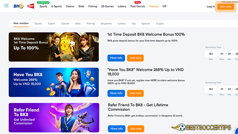 Best chess betting sites: BK8