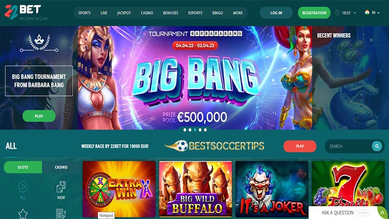 Best chess betting sites: 22Bet