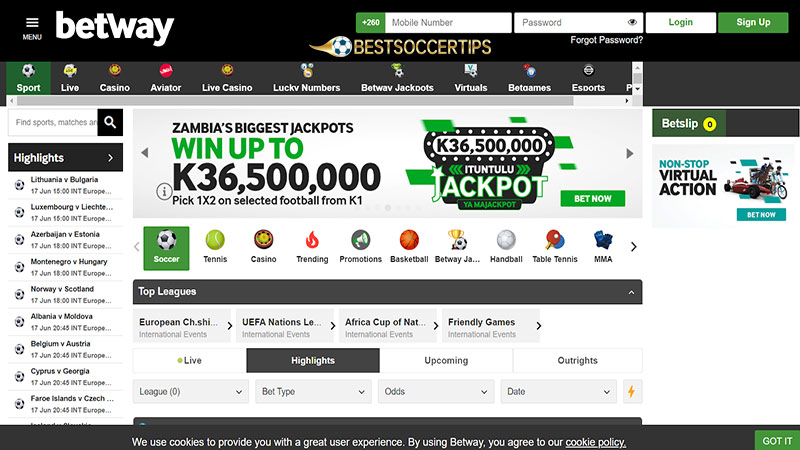 Chess betting sites: Betway