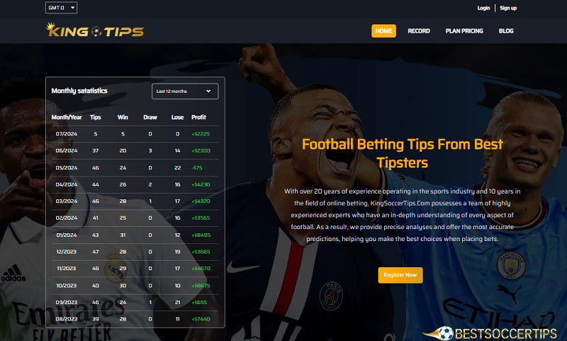 Kingsoccertips.com - Soccer tips sites