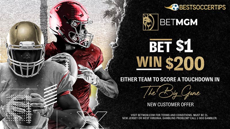 Super bowl betting sites: BetMGM