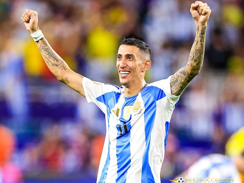 Angel di Maria - Most left footed goals